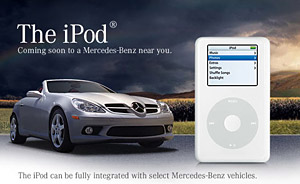 iPod Integration Kit for Mercedes-Benz