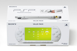 白い PSP