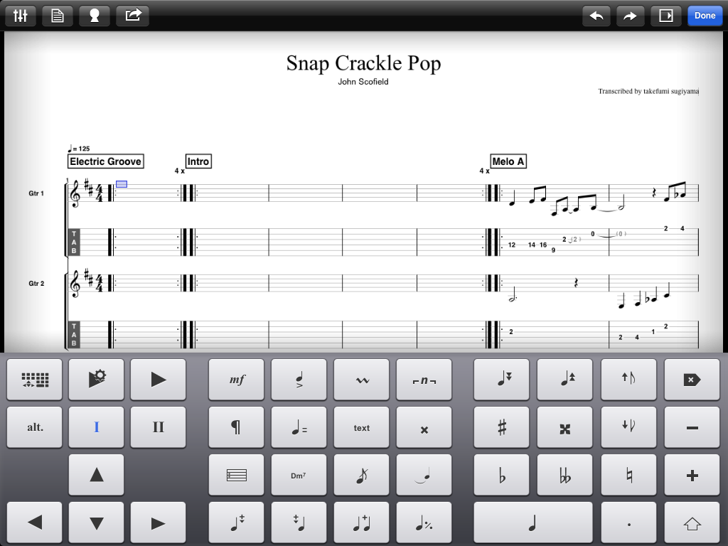 Reflow Iphone Ipad で楽譜作成 Mac でも Waveform Lab