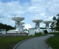 臼田宇宙空間観測所への看板